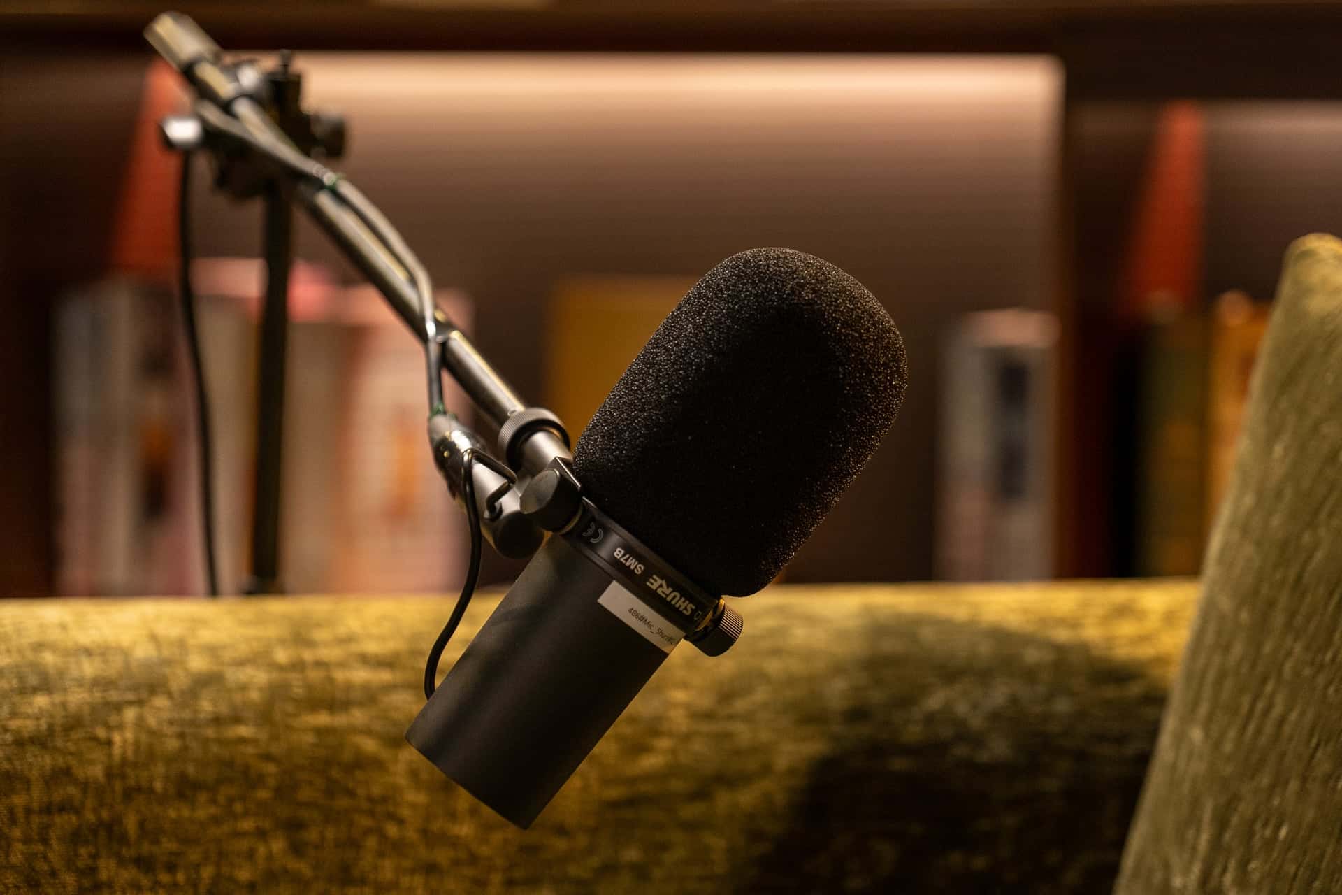 Ember Set – Luxurious Podcast Studio with Velvet Lounge & Professional Equipment - Podcast Space in Dubai