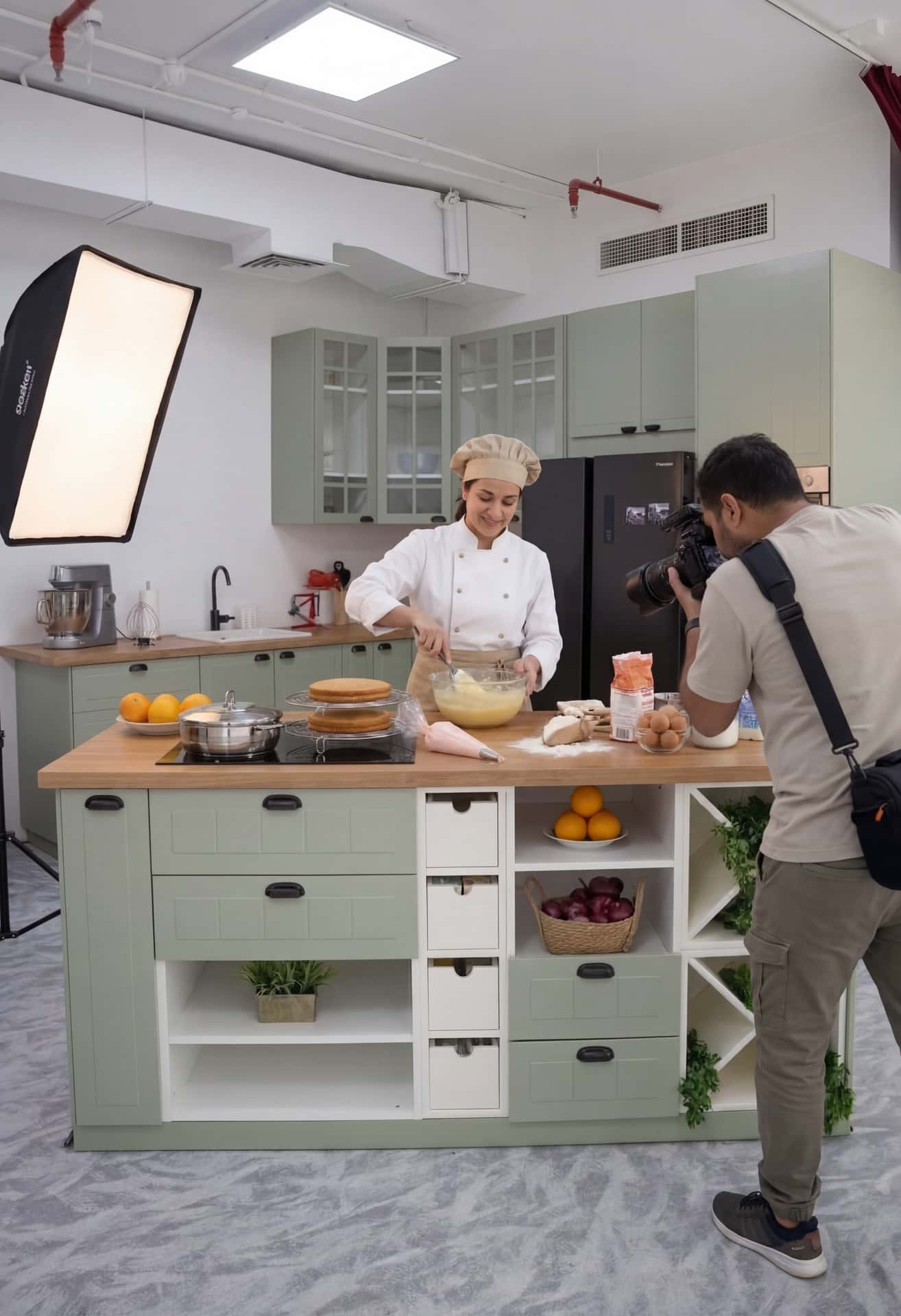 Ready-to-Shoot Kitchen Studio for Food Photography & Videography in Dubai - Commercial Kitchen in Dubai