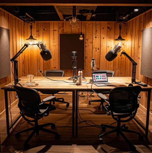 Podcast Studio space