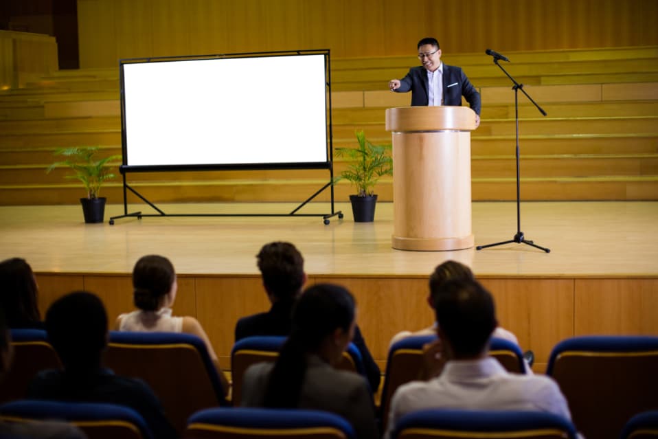 Press Conference space