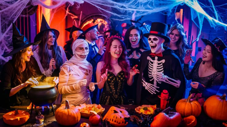 Halloween Party space