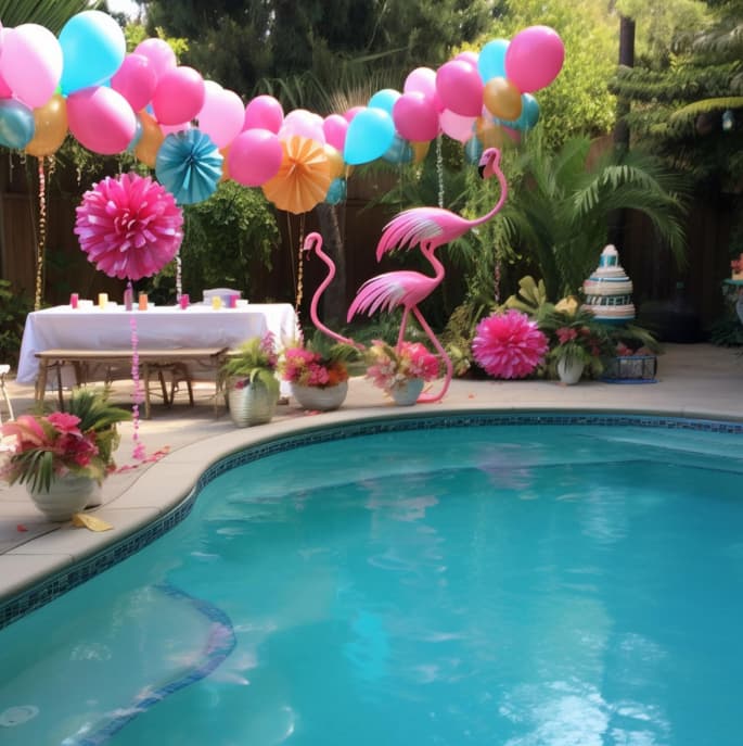 Pool Party space