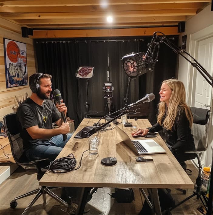 Podcast Recording space