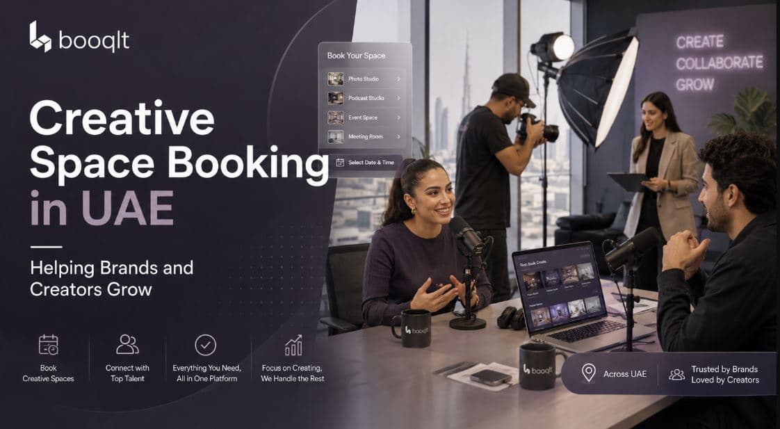 How Creative Space Booking in UAE Helps Brands and Creators Grow